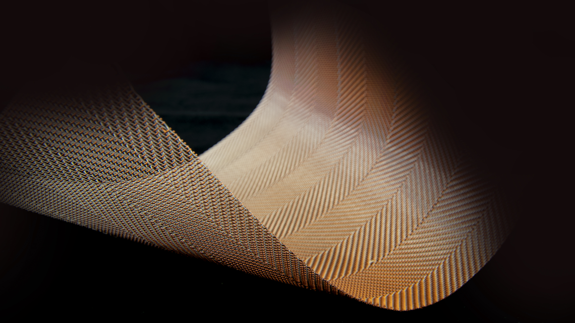 maille metallique fine SPIGA CUIVRE www.maillemetaldesign.fr