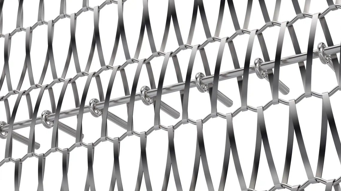 Fixation TF60 pour les mailles métalliques spiralée en acier inoxydable - <p>Système de tension des mailles métalliques spiralées en acier inoxydable pour la bonne tension des panneaux. Pour les façades, le remplissage de garde-corps, de l’habillage mural. Pour l’architecture intérieure et extérieure.</p>