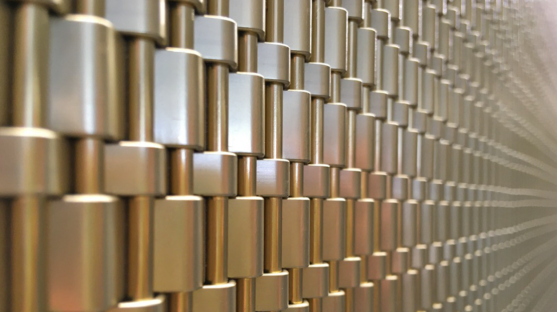 résille métallique architecture et design www.maillemetaldesign.fr