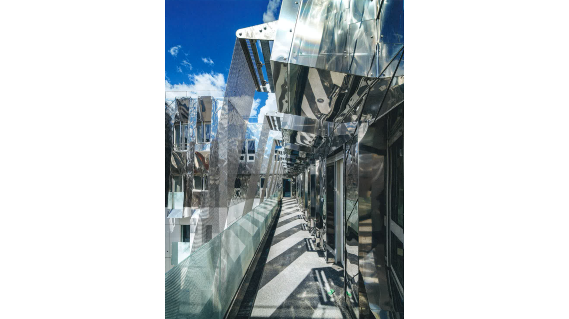Archistorm façade architecture maille metallique câblée inox SATURN www.maillemetaldesign.fr