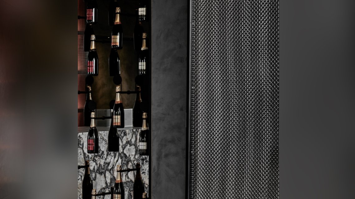 maille métallique rigide Banker Wire pour l'architecture d'intérieur @maillemetaldesign - <p>maille métallique rigide Banker Wire pour l’architecture d’intérieur @maillemetaldesign</p>