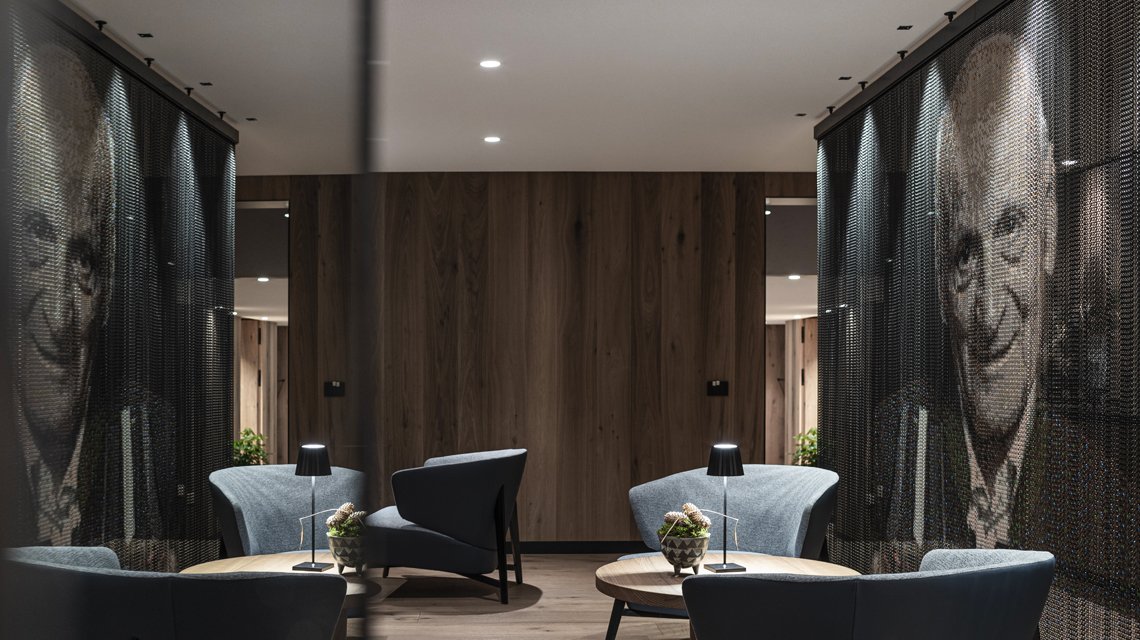 rideau maille métallique aluminium hotel spa www.maillemetaldesign.fr  - <p>rideau maille métallique aluminium hotel spa architecture et design <a href=