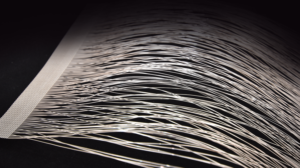 maille metallique inox RIVER www.maillemetaldesign.fr