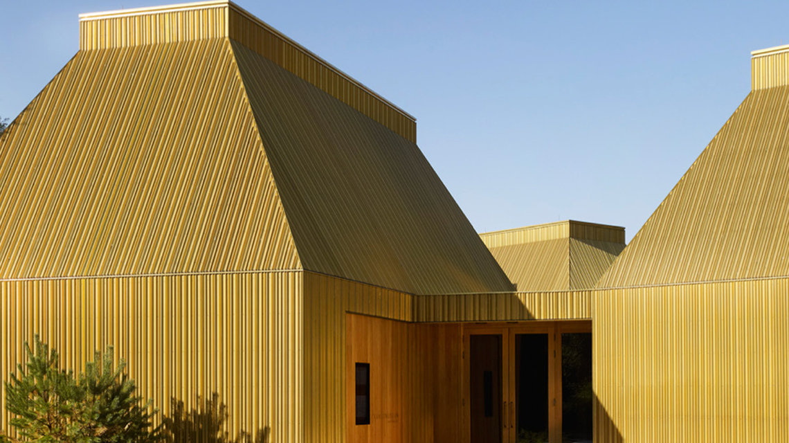 tôles perforées tôles préformées wellTEC® revêtement de façade architecture design moderne www.maillemetaldesign.fr
