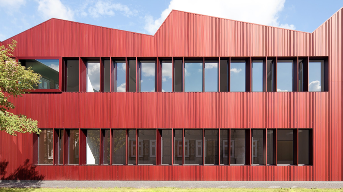 tôles perforées tôles préformées wellTEC® revêtement de façade architecture moderne www.maillemetaldesign.fr