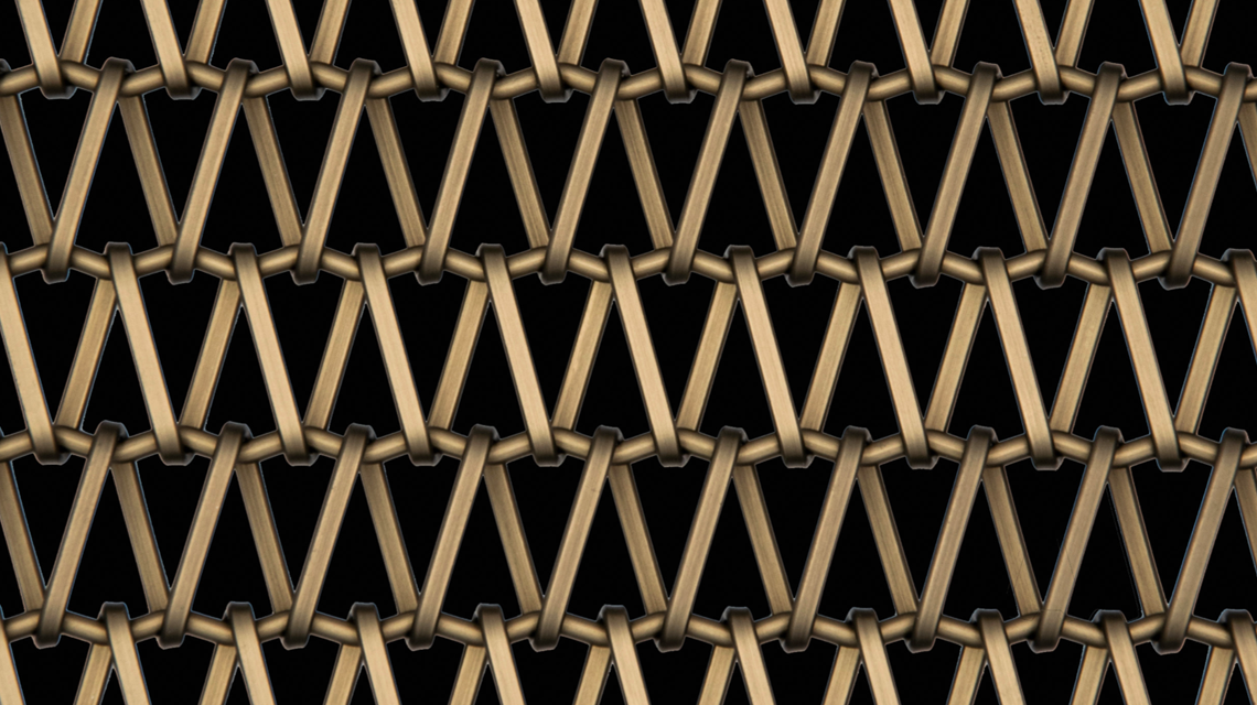 maille métallique MIES aluminium anodisé bronze @maillemetaldesign - <p>maille métallique MIES aluminium anodisé bronze @maillemetaldesign pour l’architecture et le design</p>