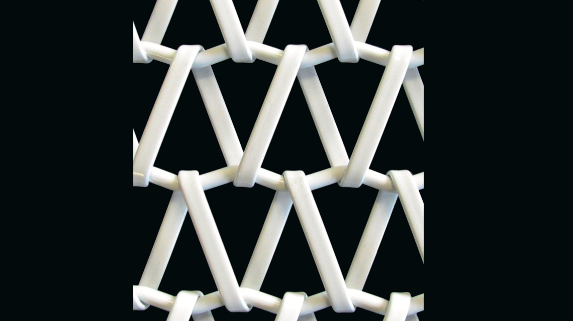 maille métallique spiralée pour l'architecture et le design pour la façade, brise-soleil, parement d'escalier, garde-corps, balustrade, habillage mural  - <p>maille métallique spiralée pour l’architecture et le design pour la façade, brise-soleil, parement d’escalier, garde-corps, balustrade, habillage mural</p>