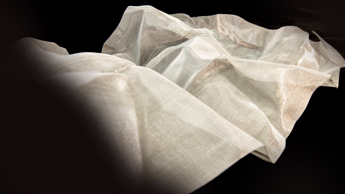 resille metallique inox TEX LIGHT www.maillemetaldesign.fr