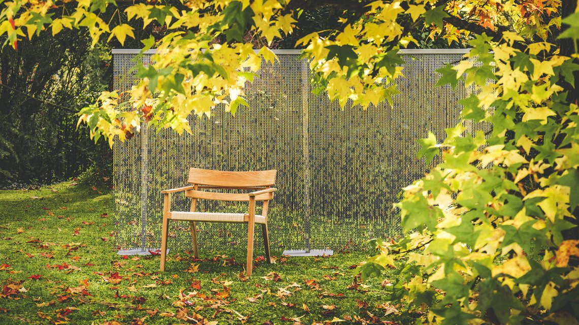 Séparateur d'espaces auto-portants en chaînes à maillons Kriskadecor @maillemetaldesign - <p>Séparateur d’espaces auto-portants en chaînes à maillons Kriskadecor @maillemetaldesign</p>