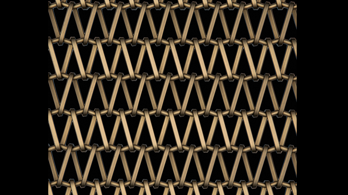 maille métallique MIES aluminium anodisé bronze @maillemetaldesign - <p>maille métallique MIES aluminium anodisé bronze @maillemetaldesign pour l’architecture et le design</p>