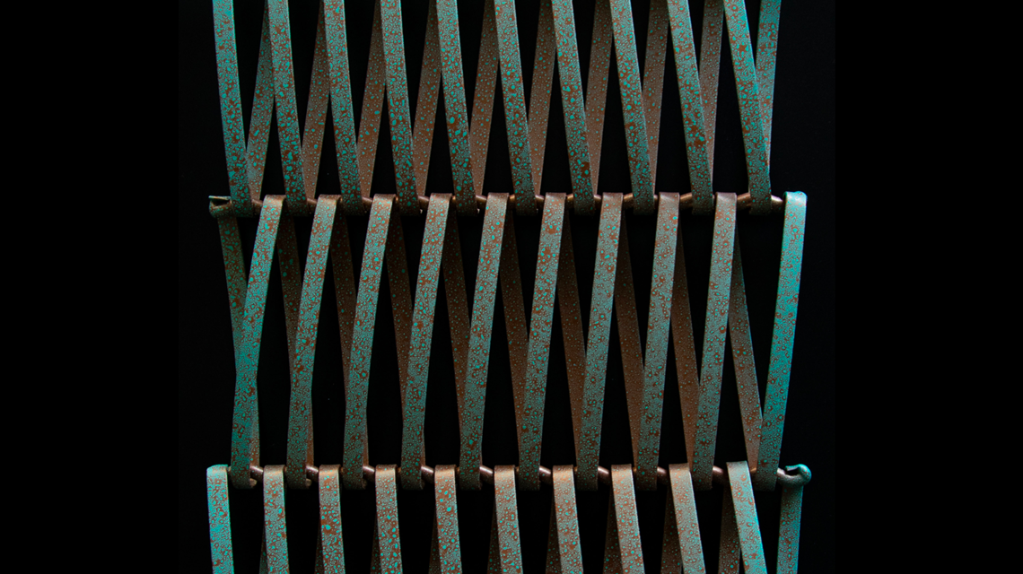 maille métallique spiralée pour l'architecture et le design www.maillemetaldesign.fr - <p>maille métallique spiralée pour l’architecture et le design <a href=
