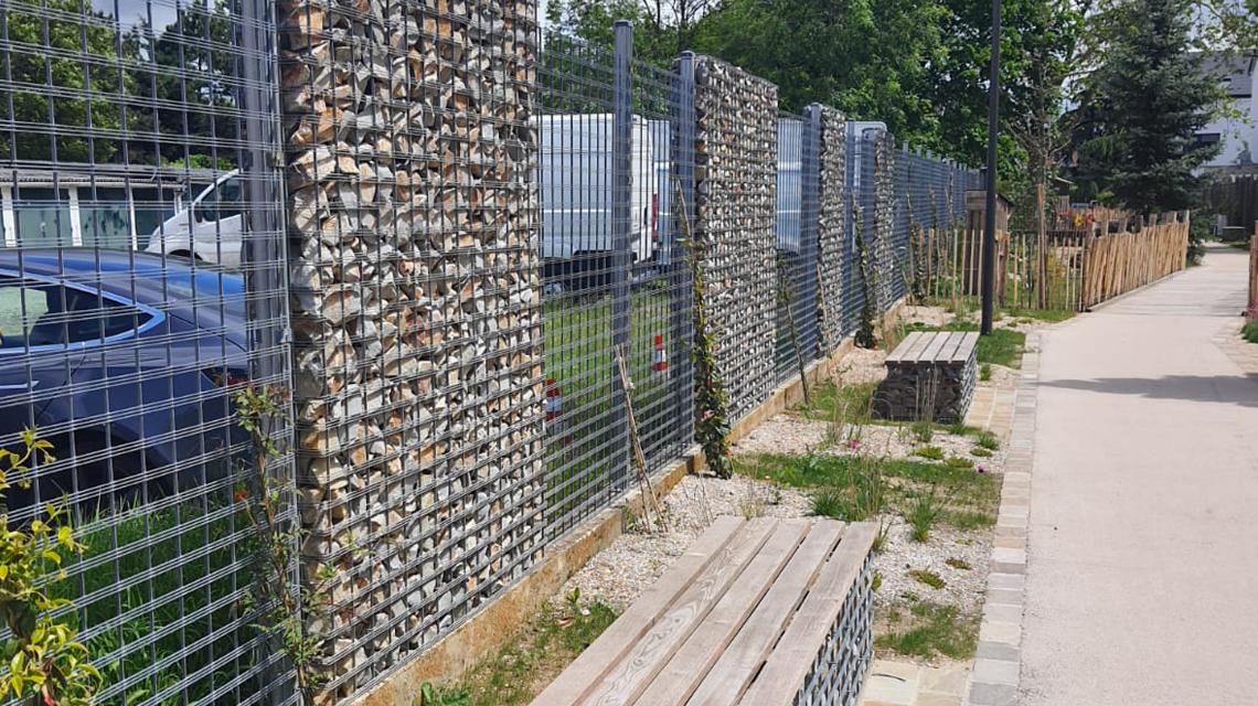 slot gabion design clôture paysage et architecture www.maillemetaldesign.fr - <p>slot gabion design clôture paysage et architecture <a href=