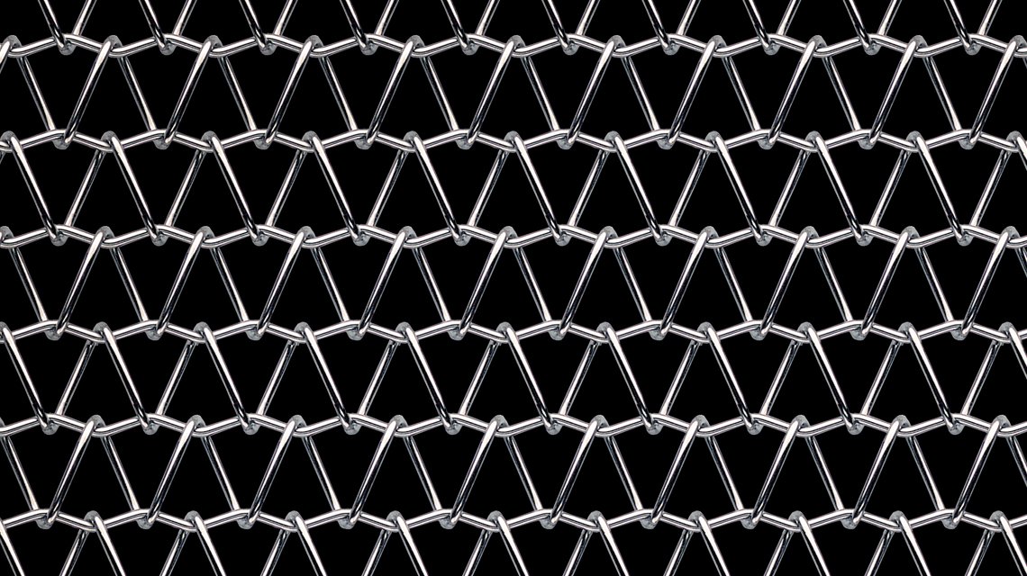 MAILLE METALLIQUE SPIRALEE INOX TORROJA www.maillemetaldesign.fr