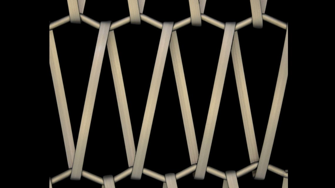 maille métallique spiralée EIFFEL40100 ALU BRONZE www.maillemetaldesign.fr - <p>maille métallique spiralée EIFFEL40100 ALU BRONZE <a href=