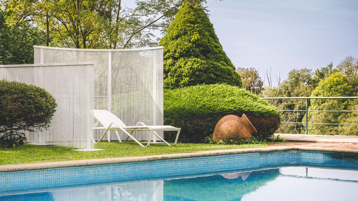 chaînes à maillons kriskadecor aluminium thermolaquée feel free - <p>séparatif ou clôture de jardin piscine chaînes à maillons kriskadecor aluminium thermolaquée feel free</p>