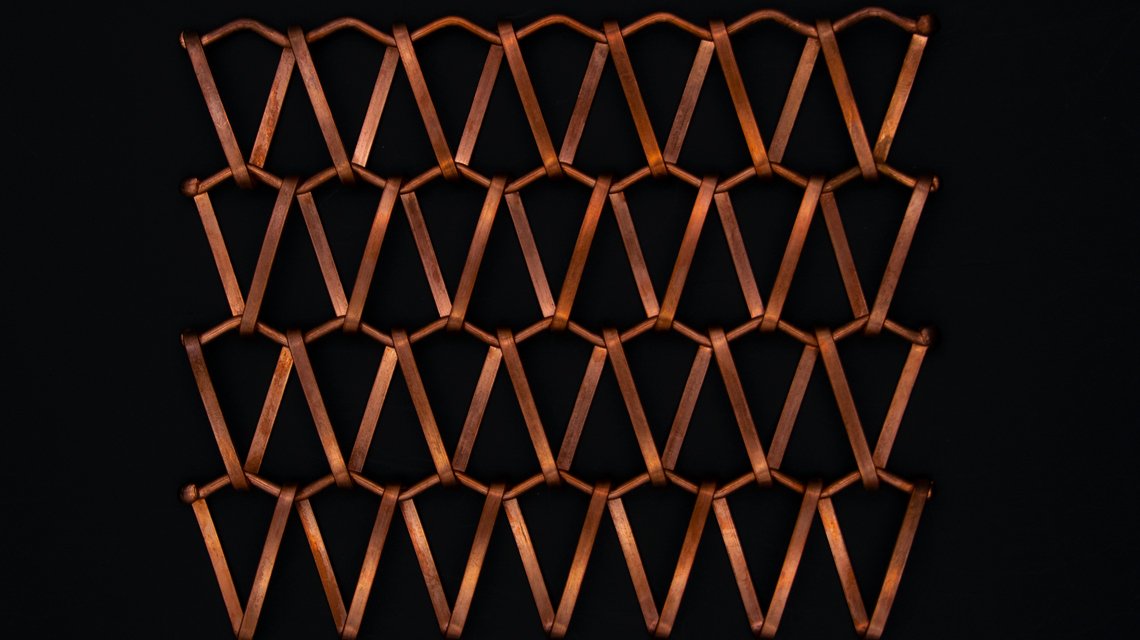 maille métallique Coderch cuivre @maillemetaldesign - <p>maille métallique Coderch cuivre @maillemetaldesign</p>