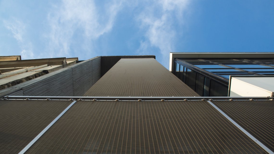 Façade en maille métallique câblée inox SAGITTRAIUSP11432 @maillemetaldesign - <p>Façade en maille métallique câblée inox SAGITTRAIUSP11432 @maillemetaldesign</p>